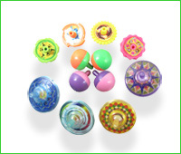 Whirling Toy Tops